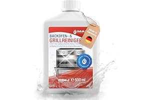 Maxxi Clean | 1x 500 ml pulitore per forno e grill extra forte | Pasta gel da 500 ml | Pulitore e sgrassatore automatico | Per forno, piano cottura e grill | Scioglie incrostazioni