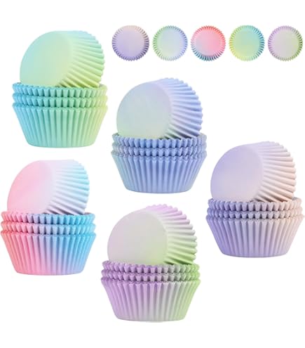 Cupcake Vormpjes PME Chocolade Bruin 60 stuks