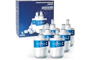 SOKANA 6 Filtri Acqua para Frigorifero Reemplazo para Filtro Frigorifero Samsung DA29-00003G DA29-00003B Filtro Frigorifero LG Aqua Pure Plus | TÜV SÜD Certificato