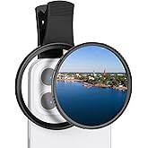 K&F CONCEPT Clip-on Filter 67mm CPL Filters Polarizing for Phone Clip Threaded Camera Lens Filter Compatible with iPhone 17/1