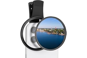 K&F Concept K-Serie 67mm CPL Filter Handy Cirkular Polfilter, Schraubfilter CPL-Objektivfilter für Kameraobjektive, Clip-On-Handy-Filter für iPhone 17 16 15 14 Pro Max Galaxy S24 S23 S22 Ultra