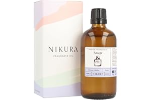 Nikura Savage Fragrance Oil - 100ml | Perfect for Soap Making, Candle Making, Wax Melts, Diffuser, Burner | Great for use in Bath Bombs, Perfume Oil, Aftershave Car Freshener | Vegan & UK Made