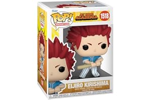 Funko POP! Animation: My Hero Academia (MHA) - (MHA) - Hero League Baseball - Eijiro Kirishima - kolekcjonerska figurka winylowa - pomysł na prezent - oficjalny towar - zabawki dla dzieci i dorosłych