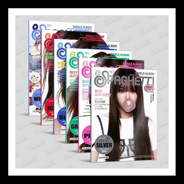 LE SSERAFIM 1st Single Album COMPACT Ver. / CD+Photo Book+2 Card+