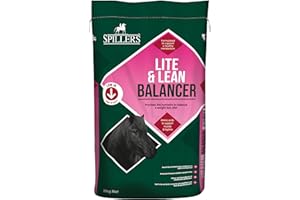 SPILLERS Lite & Lean Balancer Horse Feed, 20KG – Multi-Vitamin & Mineral Balancer Supplement for Horses and Ponies on a Weight Loss Diet - High in Lysine, Low in Starch and Sugar, Contains Biotin