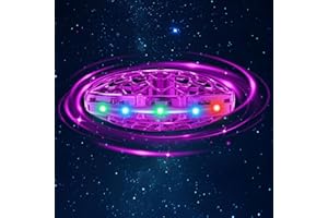 ETPlanet Hand Operated Flying Toy Drone for Kids, 360° Hands Free Motion Sensors Mini Drone with Cool LED Lights, Easy Indoor Small UFO Toy Flying Ball Drone for 6 7 8 9 10+ Year Old Boys and Girls