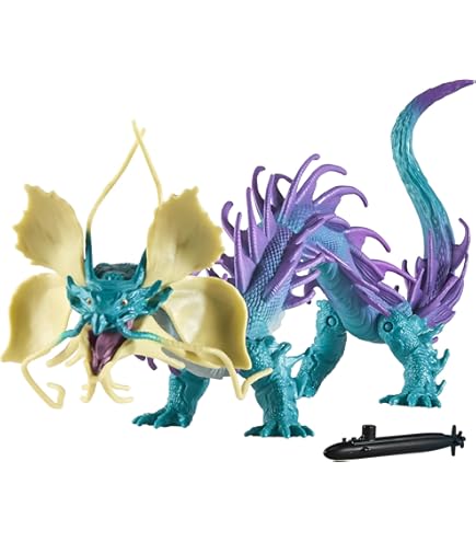 Godzilla X Kong: Figura De Acción Shimo Con Frost Bite Blast 6 Inch Action Figure 6 Inch