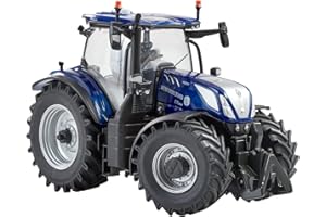 BRITAINS Réplique du Tracteur New Holland T7.300 Blue Power, Compatible avec Les Animaux de la Ferme et Les Jouets à l'Échelle 1:32, Convient aux Collectionneurs et aux Enfants à Partir de 3 Ans.