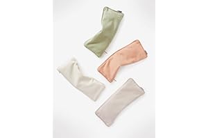 Yogamatters Organic Cotton Eye Pillow | Lavender and Linseed | For Yoga, Relaxation and Meditation