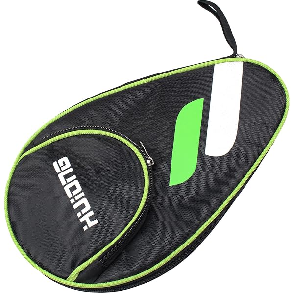 Housse De Raquette De Ping-pong SULIUDAJI - Avec Poche à Balles - Tissu Oxford Durable - Noir
