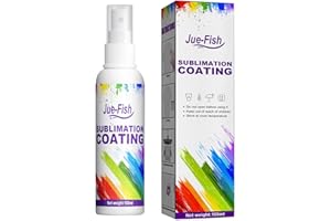 Fowybe 100ml Sublimation Spray Paint - Sublimation Solution Spray with High Gloss Finish - Coating Solution for Cotton T-Shirts Canvas Tote Bags