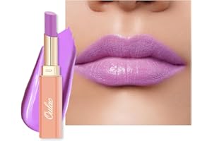 Oulac Rossetto Nutriente Viola - Nutri e Ammorbidisci le Labbra, Texture Idratante, Lip Care, Idrata e Rimpolpa le Labbra Secche, Vegan, 10 It's ok!