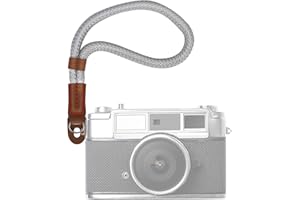 CHUERTECH Sangle pour Appareil Photo, Poignet Dragonne Fabriquée à la Main, Ceinture Coton Sangle de Poignet pour Appareils Photo Numériques Leica, Canon, Nikon, Olympus, Lumix, Sony (23CM)