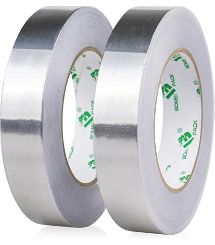 Alu-Klebeband 5cm X 50m - Selbstklebend, Wasserdicht & Hitzebeständig Für Rohre, Lüftung & Reparaturen