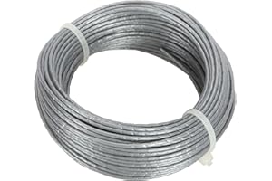 Greenworks Filo per Tagliabordi 2926607, Diametro del Filo di 2mm, 20m di Filo per Greenworks Tagliabordi GST1246 GD40BC GD40BCB Serie