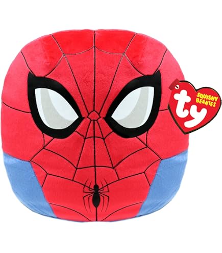 TY Squish A Boos – Coussin Kiki Le Chat 40 Cm – Ultra Moelleux En Microfibre – Yeux Brodés – Idéal Sieste Et Câlins