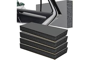 WOKICOR Zestaw 4 samoprzylepnych osłon ściennych z pianki – 3 cm – ekstra grube – ochrona krawędzi ściany w garażu, na parkingu