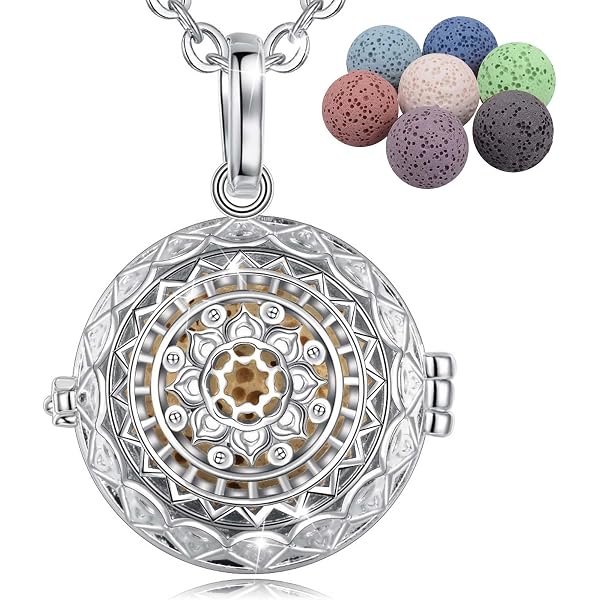OIDEA Bracciale Donna Uomo Acciaio Inox Cavo Nuvole Magnete Rotondo Aperto Olio Essenziale Aromaterapia Cornice per Foto in Pelle Braccialetto 10 Pezzi Cotone Colore Argento