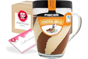 PERE’S CANDY Pere's Candy Bundle für 2 x 300g Kakao-Milch-Creme DUO als Aufstrich Glas + Pere's Candy Notepad DIN A7-25 Blatt