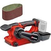 Einhell Professional Cordless Tank Sanding TP-BS 18/457 Li BL-Solo Power X-Change (18V, Li-Ion, Coal-Free Engine, 3x P80 457x75