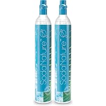Premium CO2-Zylinder 425 G Für SodaStream – Natürliche Kohlensäure, Bis Zu 60 Liter