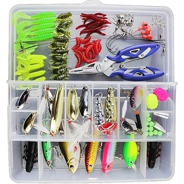 Lot De 50 Cuillères Assorties Seasky - Leurres De Pêche Métal 3,75" - Neufs