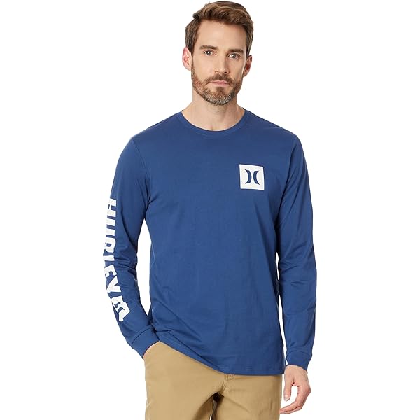 Camiseta Hombre Hurley Oceancare Block Party Gris HURLEY