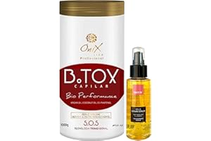 Onix B.otox Soin Capillaire 1KG | Serum Hydratant & Nutritif | Iniya Professional Serum Argan Oil 100ml