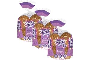 Heylo Seeded Low Carb Keto Rolls 3 pack (3 x 240g) | A Keto Game Changer | Keto Bread Rolls, or Delicious Keto Snack | Keto Low Carb Bread | Keto Food