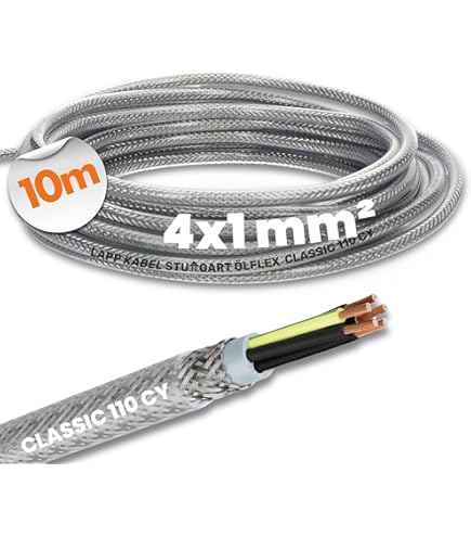 Cavo Schermato FR2OHH2R 10x0,50 Mm² Gomma Antifiamma - 50 Metri Per Impianti Elettrici - Foto 9