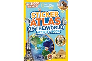 World Atlas Sticker Activity Book: Over 200 Stickers