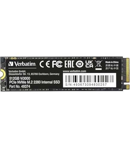 BIWIN Black Opal NV3500 M.2 SSD 512GB, PCIe Gen 3x4 NVMe 1.4 with