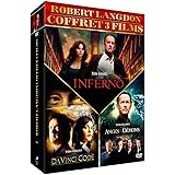 Coffret dan brown 3 films : da vinci code ; anges et démons ; inferno [FR Import]