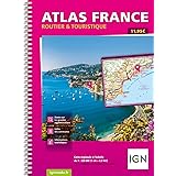 Atlas Routier Touristique France spirale: IGN Straßenatlas mit Ortsnamenverzeichnis