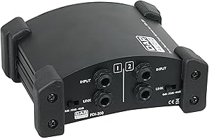 DAP-Audio PDI-200, passive DI-Zweiwegebox