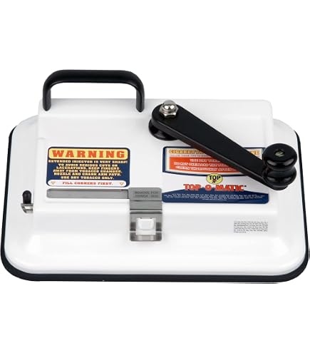 Top-o-Matic Mikromatic T1 & T2 Cigarette Tubing Machine, Spare Parts Kit 2  Rubber Stoppers, Replacement Tips : Amazon.com.be: Everything Else