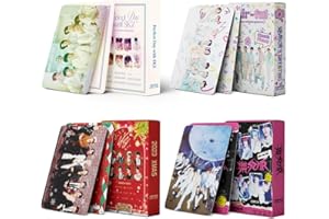 FIICO MGKEOUF Stray-K Lomo Cards Set, 220PCS Stray Kids Mini Collection Postcards for Fans, Birthday Gift, Decorative Purposes