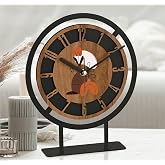 EMORES DECORATIVE PATTERNED TABLE CLOCK