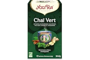 YOGI TEA Yogi Tea Chai Vert 17Inf Bio -