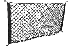 YOSOO Universel voiture camion Siège arrière poche filet en nylon sac de rangement Cargo bagages organisateur Crochet avec hamac