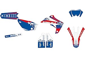 GRAPH COVER KIT DECO MOTOCROSS RIEJU MRT 50 2009 à 2021 IKE BLEU ROUGE