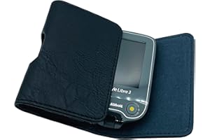 SEWAS Diabetic Care - Funda para medidor Freestyle Libre 3, color negro