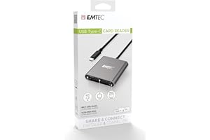 EMTEC ECCAREADT610C Typ-C-3-in-1-Kartenleser