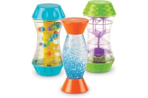Learning Resources Tubes Sensoriels à Manipuler – Jouets Sensoriels Vue, Son, Toucher – Développement Motricité Fine – Idée Cadeau Noël – Dès 3 Ans