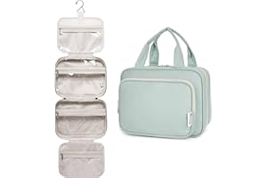 Narwey Bolsa de Aseo Bolsa de Maquillaje de Viaje Organizador de Cosmético Neceser Maquillaje para Mujeres y Niñas