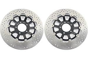 T | TARAZON TARAZON 2x Front Brake Discs Rotors for GSF 1200 Bandit S GS 1200 SS/Z GSX 1200 FS