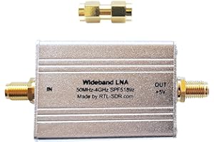 RTL-SDR Blog Wideband Low Noise Amplifier Bias Tee Powered