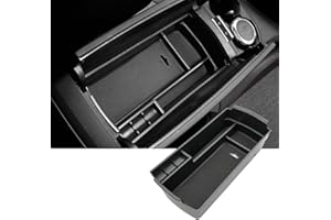 SKTU – Vano portaoggetti multifunzionale per console centrale compatibile con Peugeot 3008/5008, contenitore con rivestimento antiscivolo