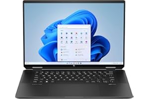 HP Spectre x360 Ordinateur portable convertible 2 en 1 | Intel Core Ultra 7 155H avec IA intégrée | Écran tactile IPS WQXGA 16" | RAM 16 Go | SSD 1 To | Intel Arc Graphics | Win11 | Clé copilot QWERTZ