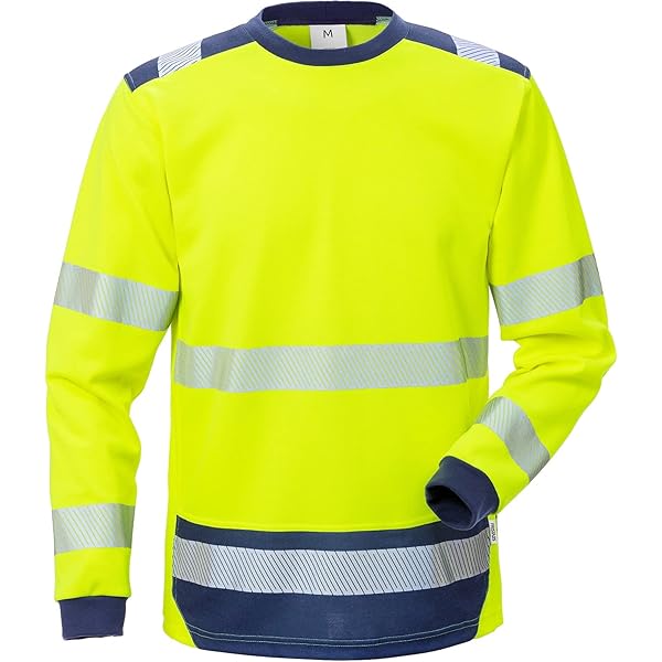 Steven Warnschutz-T-Shirt GELB EN 471 - Fluoreszierend Für Sicherheit